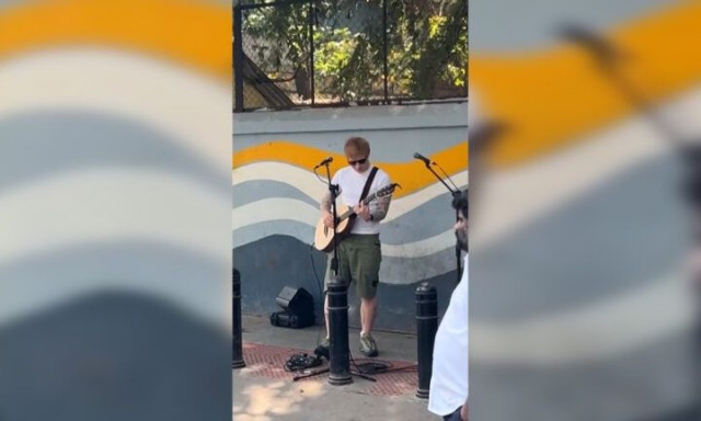 Ινδία: Η αστυνομία διέκοψε αυτοσχέδια συναυλία του Ed Sheeran στο δρόμο