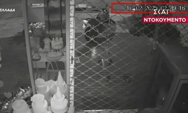 Διάρρηξη με «γλυκιά» λεία σε ζαχαροπλαστείο στον Κορυδαλλό