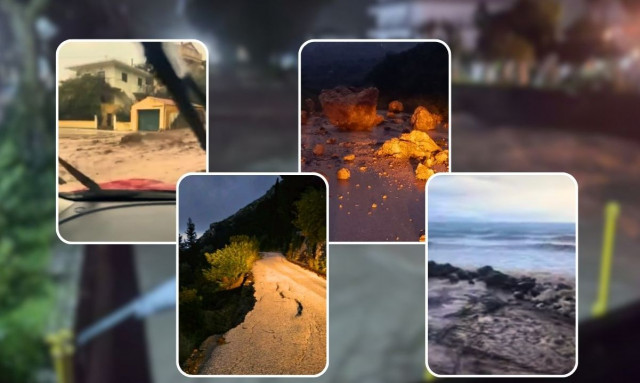 Κακοκαιρία στην Κεφαλονιά: Ο κυκλώνας του «Αγίου Βαλεντίνου» υπεύθυνος για την καταστροφή