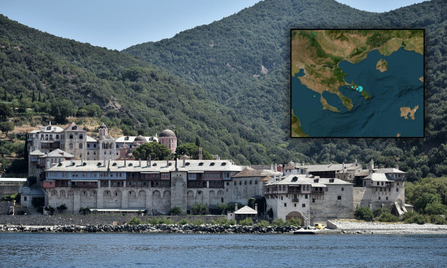 Ισχυρός σεισμός στο Άγιον Όρος – Αισθητός και σε Τουρκία, Βουλγαρία