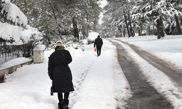 Καιρός: Σε «τροχιά» βαρυχειμωνιάς η χώρα τη νέα εβδομάδα - Πότε αλλάζει το σκηνικό