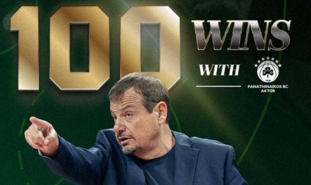 Παναθηναϊκός AKTOR: Ο Ατάμαν έγινε «100άρης»
