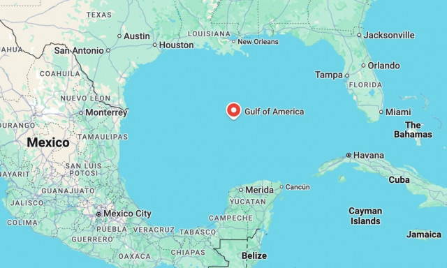 Το Μεξικό θα προσφύγει στη δικαιοσύνη κατά της Google για τον «Κόλπο της Αμερικής»