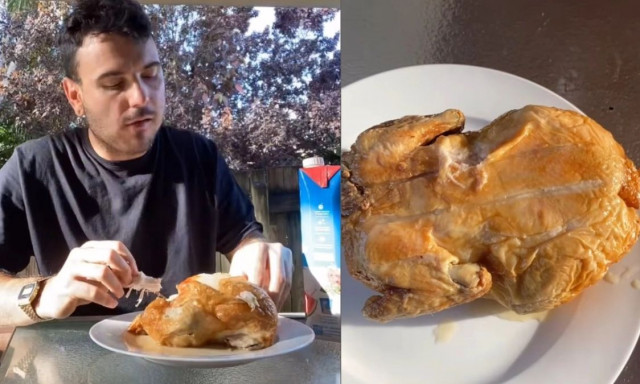 Τρώει ένα ολόκληρο κοτόπουλο κάθε μέρα: Η τεράστια διαφορά που είδε στο σώμα του