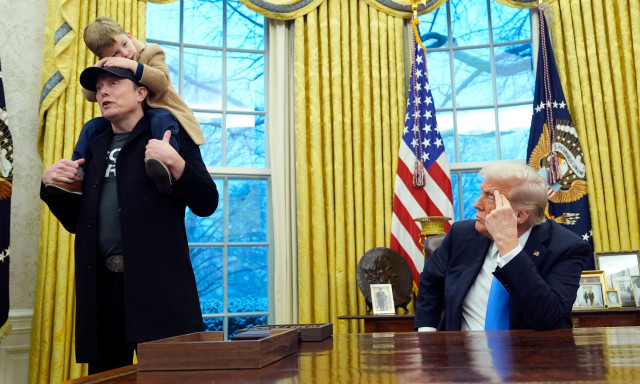 Guardian: Επίδειξη αλληλεγγύης Τραμπ και Μασκ - Αχώριστο δίδυμο