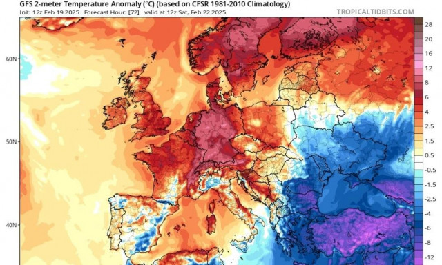 Κακοκαιρία Coral: Μέχρι πότε θα μείνουμε.... κουκουλωμένοι - Το ανατολικό σενάριο