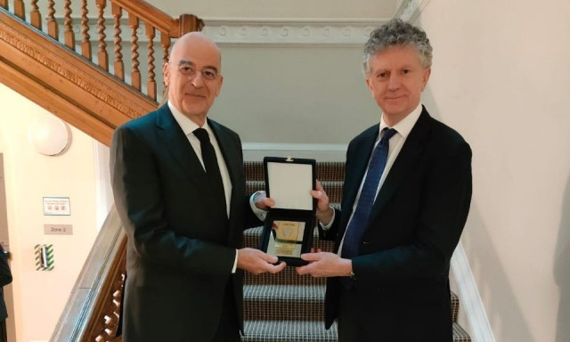 Στη Μεγάλη Βρετανία ο Νίκος Δένδιας - Συζητήσεις για την ασφάλεια της Νοτιοανατολικής Μεσογείου