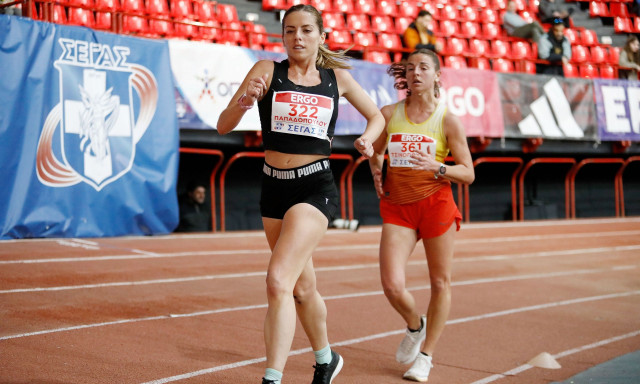 Πανελλήνιο ρεκόρ η Παπαδοπούλου στα 5.000μ. βάδην