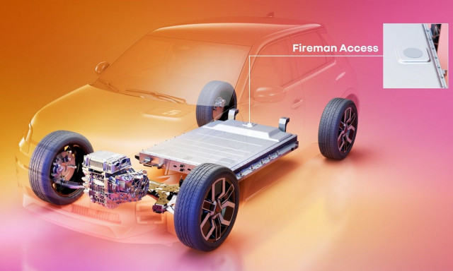 Renault Fireman Access: Πατέντα για την γρήγορη κατάσβεση πυρκαγιών σε ηλεκτρικά αυτοκίνητα