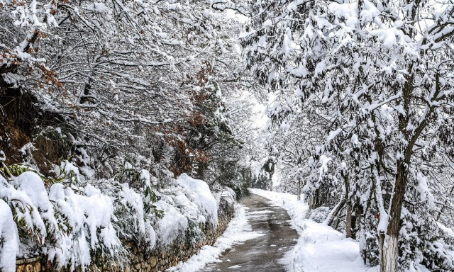 Κακοκαιρία: Τσουχτερό το κρύο στη Βόρεια Ελλάδα - Στους -10,6 βαθμούς η θερμοκρασία στο Σέλι