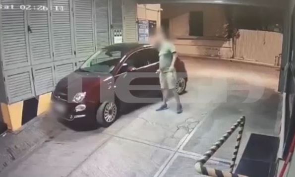 Βίντεο ντοκουμέντο από την δράση του 40χρονου που έκλεβε πολυτελή οχήματα από πάρκινγκ