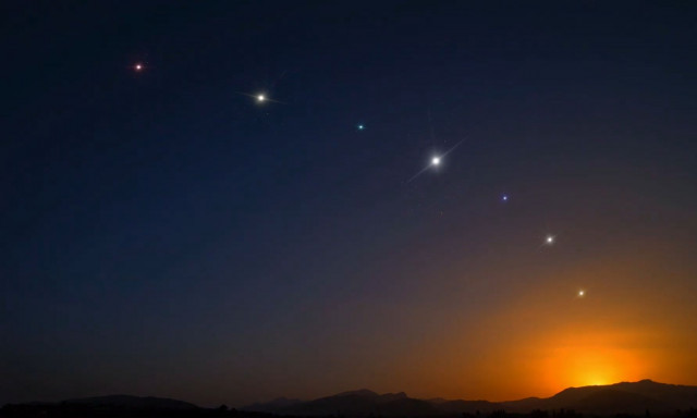 Τα μάτια στον ουρανό: Από απόψε συμβαίνει μια σπάνια «πλανητική παρέλαση» - Πώς θα την απολαύσετε