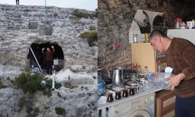 Τούρκος παράτησε σπίτι και οικογένεια μετά από σεισμό και ζει σε σπηλιά επειδή είναι ασφαλέστερη