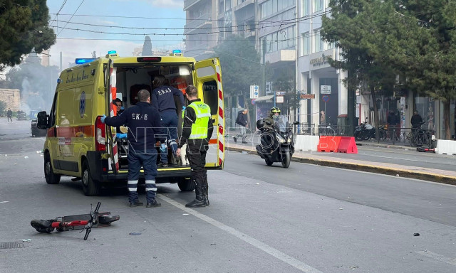 Συλλαλητήριο για τα Τέμπη: Δεκατρείς τραυματίες διακομίστηκαν σε νοσοκομεία της Αττικής