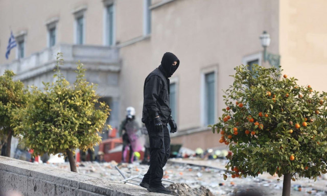 Νέα επεισόδια στο Σύνταγμα