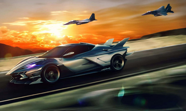 Μια Corvette C8 σε έκδοση… μαχητικού αεροσκάφους