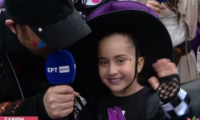 Ξάνθη: Η μικρή καρναβαλίστρια που τράβηξε τα βλέμματα