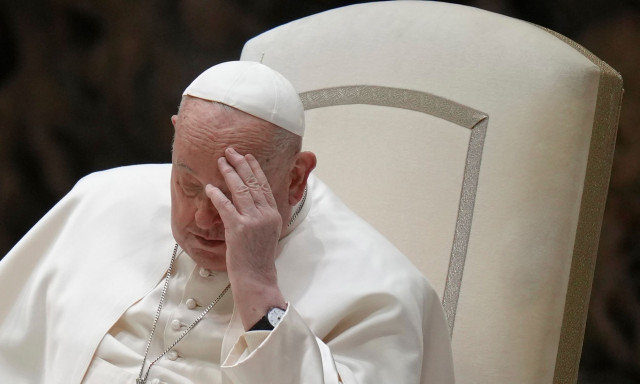 Πάπας Φραγκίσκος: «Αντιμετωπίζω μια δοκιμασία, είμαι στο πλευρό πολλών άρρωστων αδελφών»
