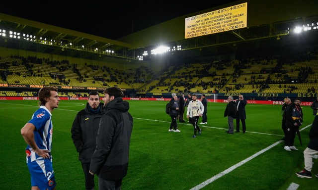 LaLiga: Αναβλήθηκε το Βιγιαρεάλ-Εσπανιόλ έπειτα από «κόκκινο συναγερμό» για κακοκαιρία