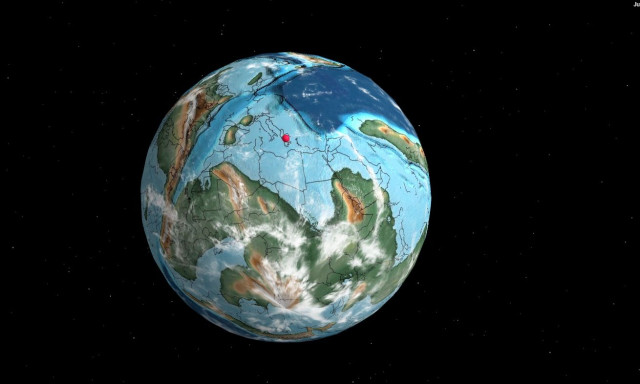 Εκπληκτικός διαδραστικός χάρτης της Γης: Βρείτε πώς ήταν η κάθε χώρα πριν από εκατομμύρια χρόνια