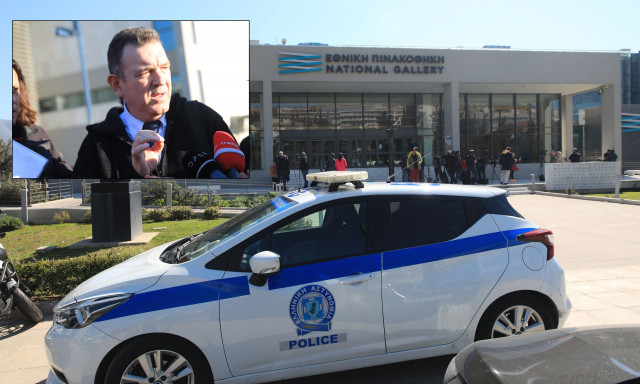 «Κατανοώ την πράξη του» - Απολογητής του βανδαλισμού στην Εθνική Πινακοθήκη ο Νατσιός