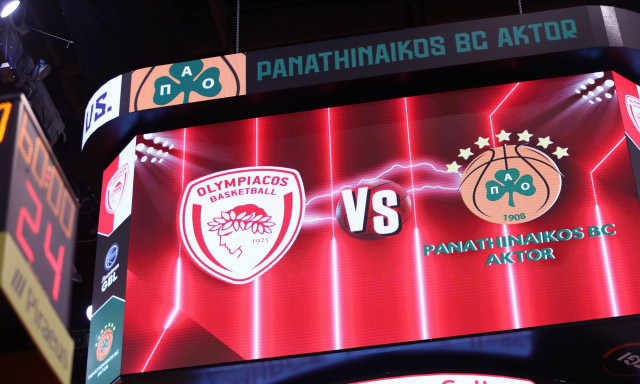 Ολυμπιακός – Παναθηναϊκός AKTOR: Ντέρμπι αιωνίων στο ΣΕΦ για την Euroleague