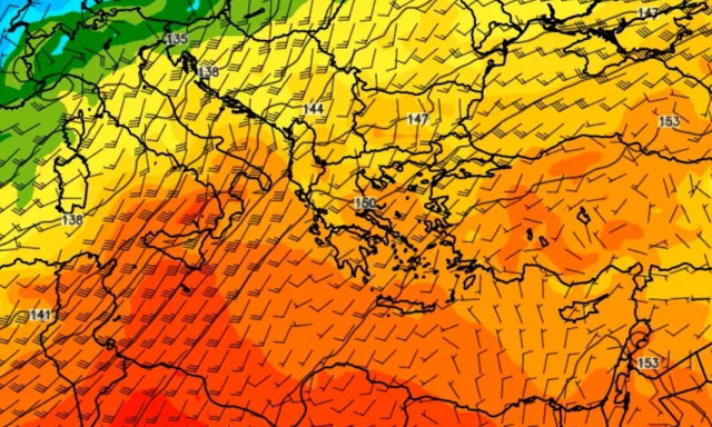 Καιρός: Πότε θα «χτυπήσει» η δεύτερη θερμή και πότε θα γίνει η ψυχρή εισβολή - Αναλυτικός χάρτης