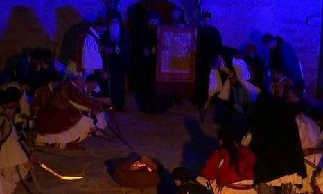 Καλάβρυτα: Η αναπαράσταση της έναρξης του αγώνα του '21 στον ίδιο τόπο, την ίδια μέρα, την ίδια ώρα