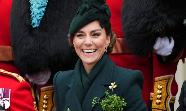 Kέιτ Μίντλετον: Επισκέφθηκε την Ιρλανδική Φρουρά την Ημέρα του Αγίου Πατρικίου