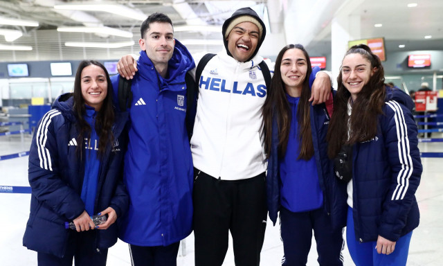 Στίβος: Αναχώρησε η ελληνική αποστολή για την Κίνα – Τι δήλωσαν Τεντόγλου, Καραλής