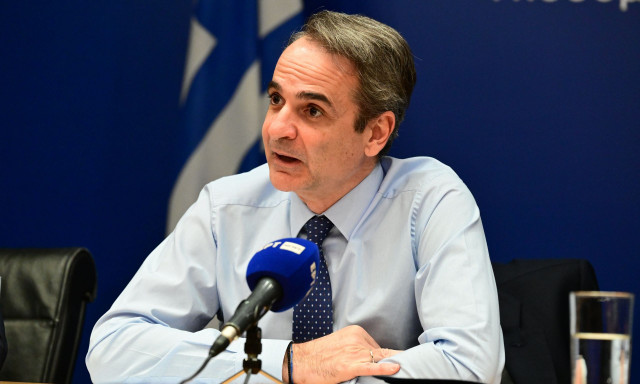 PM Mitsotakis in Brussels for European Council meeting