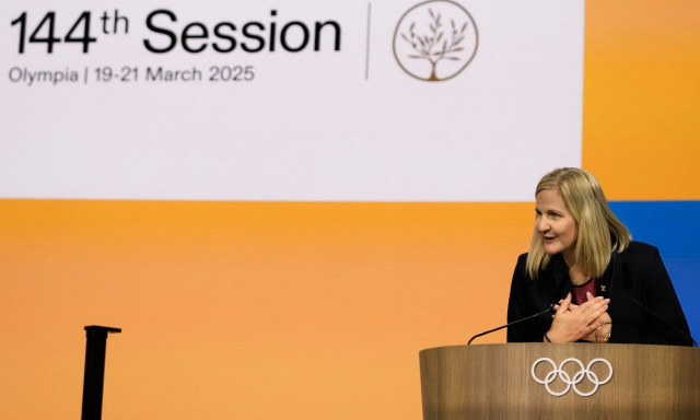 «Είμαι ιδιαίτερα περήφανη που είμαι η πρώτη γυναίκα πρόεδρος της ΔΟΕ»: Η ομιλία της Κίρστι Κόβεντρι