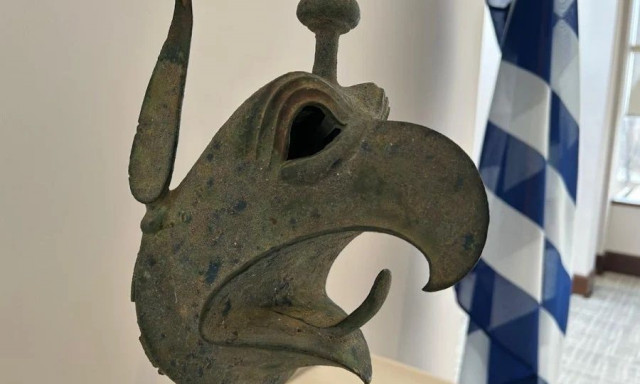 Επιστρέφει στην Αρχαία Ολυμπία η κεφαλή του κλεμμένου Γρύπα