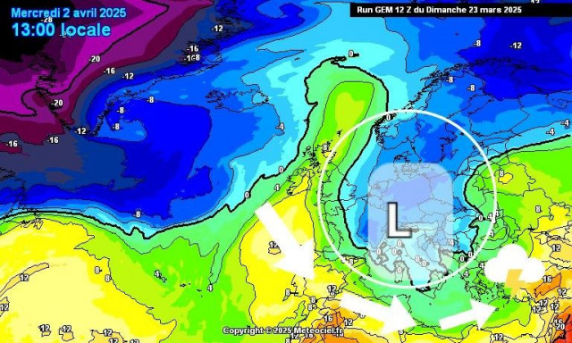 Καιρός: Ψυχρός αυλώνας «κυκλώνει» την Ευρώπη– Τι φέρνει στην Ελλάδα τον Απρίλιο