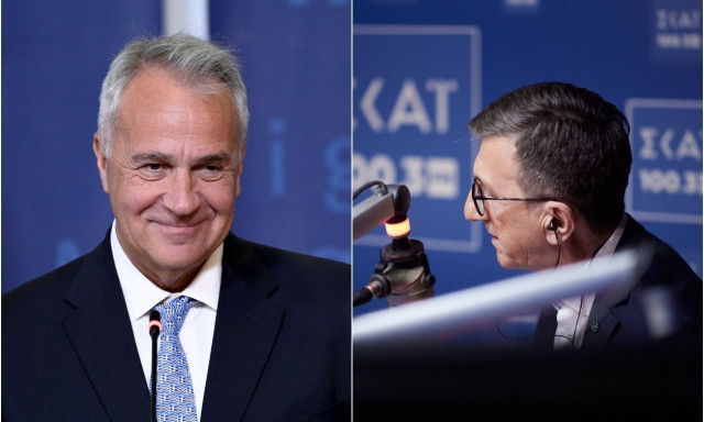 Το σαρδάμ του Πορτοσάλτε πριν από τη συνέντευξη με τον Βορίδη: «Καλημέρα, κύριε πρωθυπουργέ»