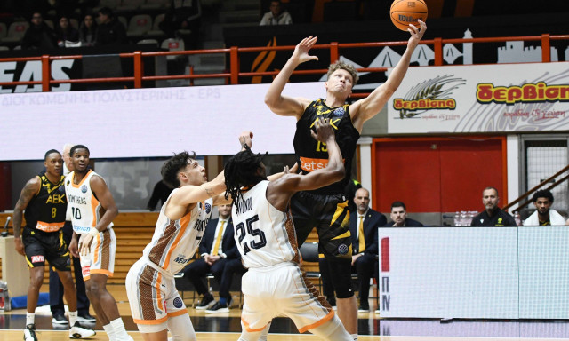 Basketball Champions League: Νίκη γοήτρου για την ΑΕΚ στον «εμφύλιο»