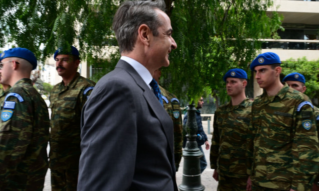 Μητσοτάκης: Έρχονται νέες αυξήσεις αποδοχών στα στελέχη των Ενόπλων Δυνάμεων