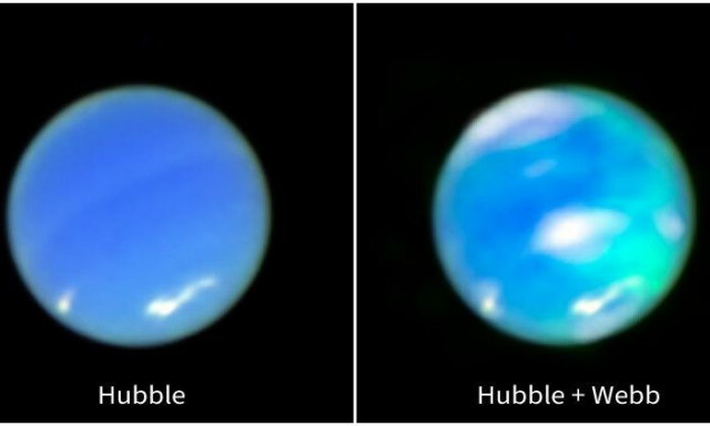 NASA: Το τηλεσκόπιο James Webb κατέγραψε για πρώτη φορά το Σέλας του Ποσειδώνα