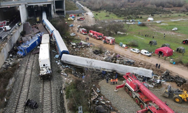 Παρουσίαση δικτύου για τα θύματα της τραγωδίας των Τεμπών - Συγκέντρωση διαμαρτυρίας στην Κατερίνη
