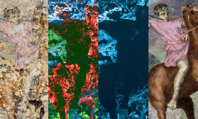 Βεργίνα: Η τοιχογραφία με το κυνήγι στον τάφο του Φιλίππου - Έτσι ήταν το αριστούργημα στην ζωφόρο