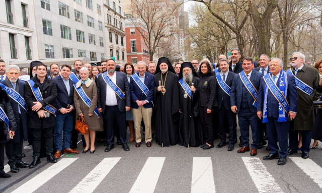 Βαγγέλης Μαρινάκης: Τιμώμενος τελετάρχης στην παρέλαση της 5ης Λεωφόρου στο Μανχάταν
