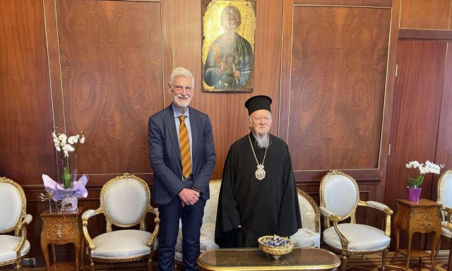 Επίσημη επίσκεψη του Υφυπουργού Εξωτερικών Γιάννη Λοβέρδου στο Οικουμενικό Πατριαρχείο