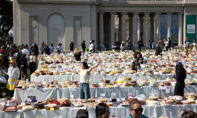 «Χωρίς τούρτα, δεν μπαίνεις»: Περισσότεροι από 1.000 άνθρωποι στο μεγαλύτερο πικνικ με γλυκά