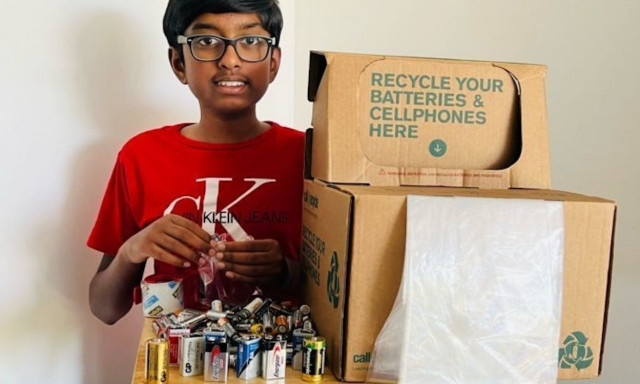 ΗΠΑ: 15χρονος δημιούργησε ΜΚΟ όταν ήταν 10 - Έχει ανακυκλώσει πάνω από 625.000 μπαταρίες