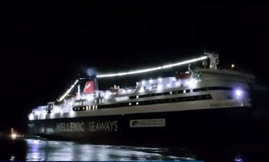 Κακοκαιρία: Θυελλώδεις άνεμοι παρέσυραν το πλοίο «Νήσος Ρόδος» - Προβλήματα πρόσδεσης στη Χίο