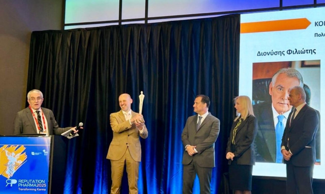 Στον Διονύση Φιλιώτη το βραβείο Κορυφαίας Προσωπικότητας στις Πολυεθνικές Φαρμακευτικές Εταιρείες