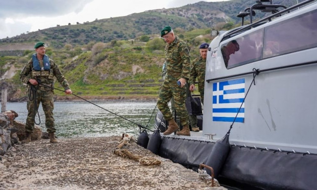 Στη Νίσυρο ο Αρχηγός ΓΕΕΘΑ Στρατηγός Δημήτριος Χούπης