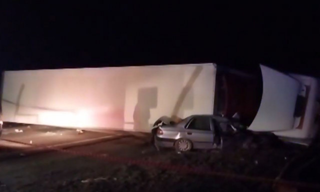 Φρικτό τροχαίο στην Τουρκία: Τούμπαρε φορτηγό - Ο πατέρας τραυματίστηκε, νεκρός ο γιος