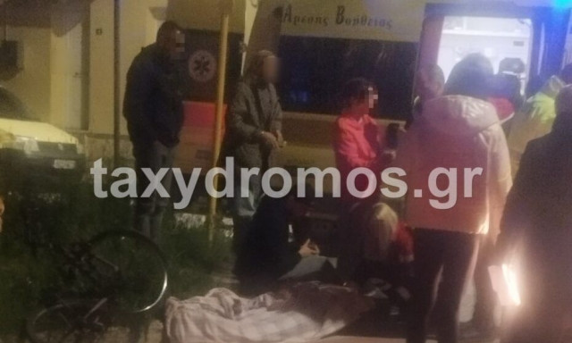 Τροχαίο με τραυματισμό γυναίκας στον Βόλο