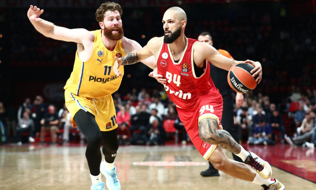 Ολυμπιακός – Μακάμπι Τ.Α. 99-93: Νίκη πρωτιά στην regular season